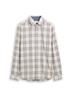 Regular Fit Flanell-Hemd mit Muster white multicolor check