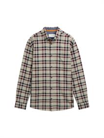Regular Fit Hemd im Karomuster grass green purple check