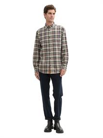 Regular Fit Hemd im Karomuster grass green purple check