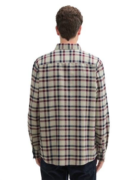 Regular Fit Hemd im Karomuster grass green purple check