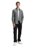 Regular Fit Hemd mit Brusttasche jasper green fine structure