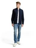 Regular Fit Hemd mit Brusttasche navy