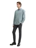 Regular Fit Hemd mit Logo-Stickerei grey mint