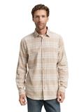 Regular Fit Hemd mit Logo-Stickerei light cashmere tonal check