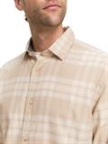 Regular Fit Hemd mit Logo-Stickerei light cashmere tonal check