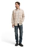 Regular Fit Hemd mit Logo-Stickerei light cashmere tonal check