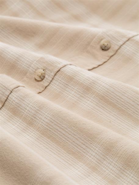 Regular Fit Hemd mit Logo-Stickerei light cashmere tonal check