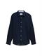 Regular Fit Hemd mit Logo-Stickerei sky captain blue