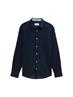 Regular Fit Hemd mit Logo-Stickerei sky captain blue