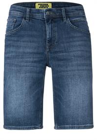 Regular Fit Jeansshorts indigo blue wash