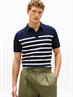 Regular Fit Knit Polo Shirt desert sky-ivory petal