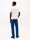 Regular Fit Knit Polo Shirt ivory petal