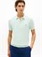 Regular Fit Knit Polo Shirt minty essence heather
