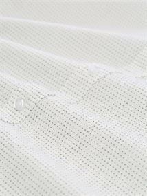 Regular Fit Kurzarmhemd aus Baumwolle gardenia white dot structure