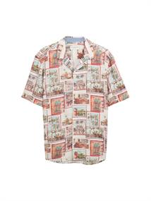 Regular Fit Kurzarmhemd im Hawaii-Look multi color photo design