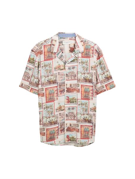 Regular Fit Kurzarmhemd im Hawaii-Look multi color photo design