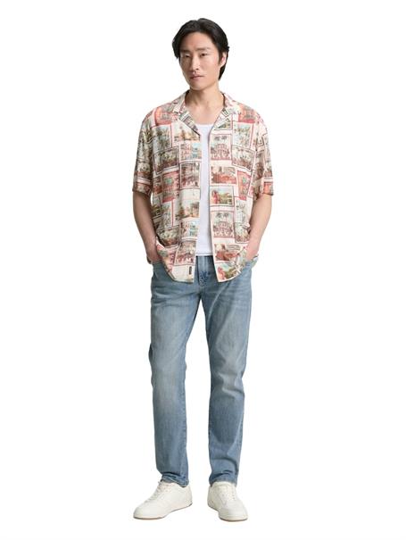 Regular Fit Kurzarmhemd im Hawaii-Look multi color photo design