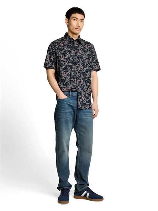 regular-fit-kurzarmhemd-mit-muster-navy-green-palm-design
