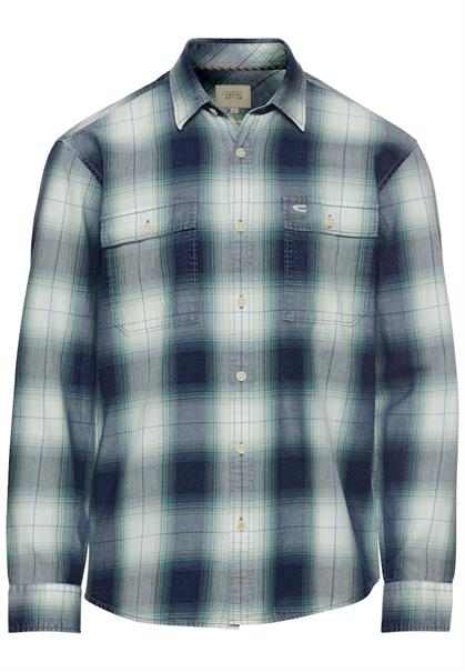 Regular Fit Langarmhemd aus Baumwolle pale mint