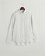 Regular Fit Leinen Hemd mit Streifen white