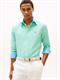 Regular Fit Linen Blend Button-Down Shirt arctic aqua