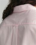 Regular Fit Popeline Bluse mit Streifen light pink