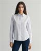 Regular Fit Popeline Bluse mit Vichy-Karo light blue