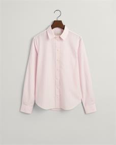 Regular Fit Popeline Bluse mit Vichy-Karo light pink