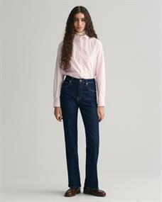 Regular Fit Popeline Bluse mit Vichy-Karo light pink