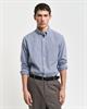 Regular Fit Popeline Hemd mit Vichy-Minikaro college blue
