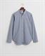 Regular Fit Popeline Hemd mit Vichy-Minikaro college blue