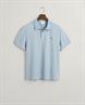 Regular Fit Shield Piqué Poloshirt dove blue