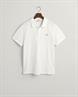 Regular Fit Shield Piqué Poloshirt white