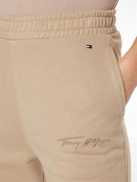 REGULAR SCRIPT SWEATPANTS beige