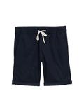 Regular Shorts mit Gummibund aus Baumwolle sky captain blue