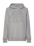 REGULAR TH CRYSTAL HOODIE light grey heather