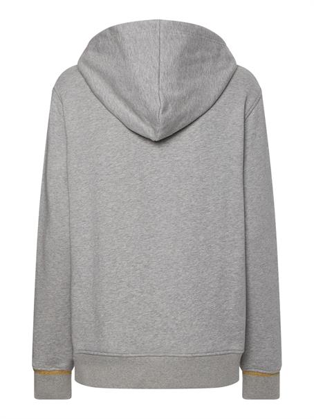 REGULAR TH CRYSTAL HOODIE light grey heather