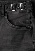 Relaxed Barrel Leg Jeans im Loose Fit black washed
