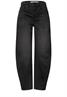 Relaxed Barrel Leg Jeans im Loose Fit black washed