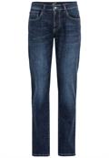 Relaxed Fit 5-Pocket Jeans aus Baumwolle indigo