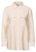 Relaxed Fit Bluse lucid white