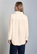 Relaxed Fit Bluse lucid white