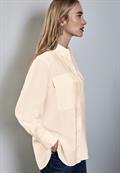 Relaxed Fit Bluse lucid white