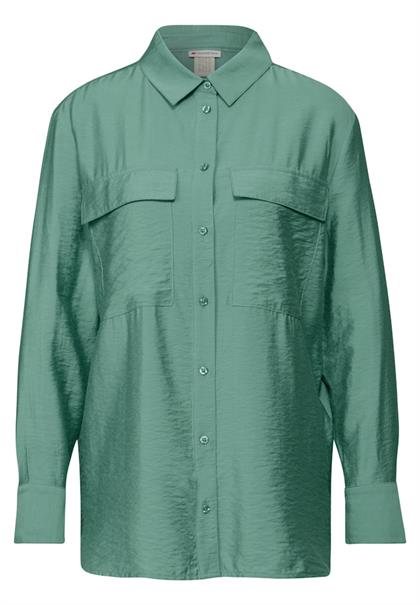 Relaxed Fit Bluse sunlit green