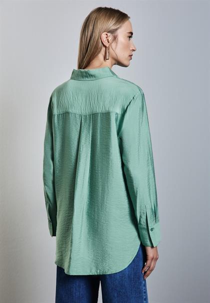 Relaxed Fit Bluse sunlit green