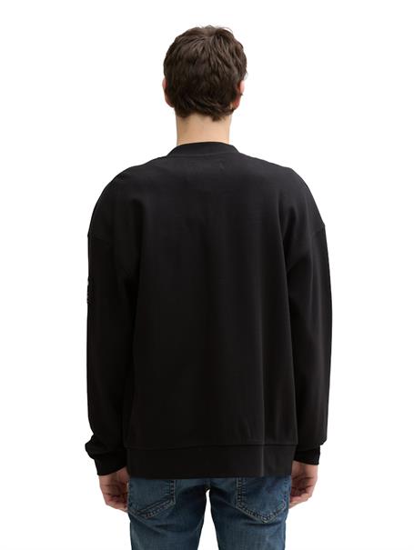 Relaxed Fit Bomberjacke black