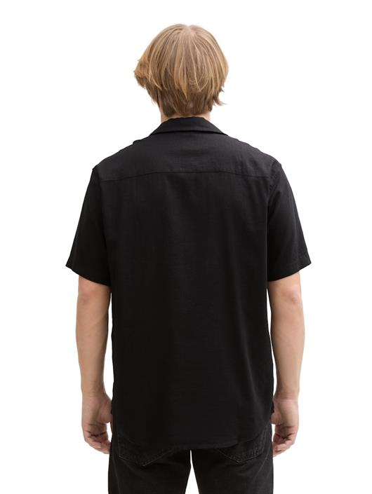 relaxed-fit-kurzarmhemd-mit-leinenanteil-black