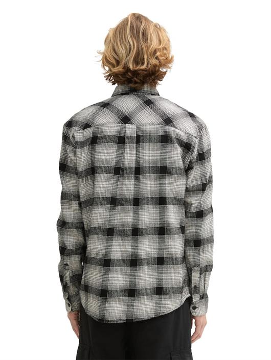relaxed-fit-overshirt-hemd-mit-karo-muster-black-white-check