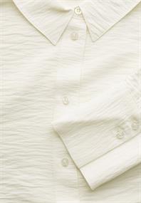 Relaxed Fit Oversize Bluse off white