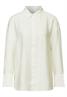 Relaxed Fit Oversize Bluse off white